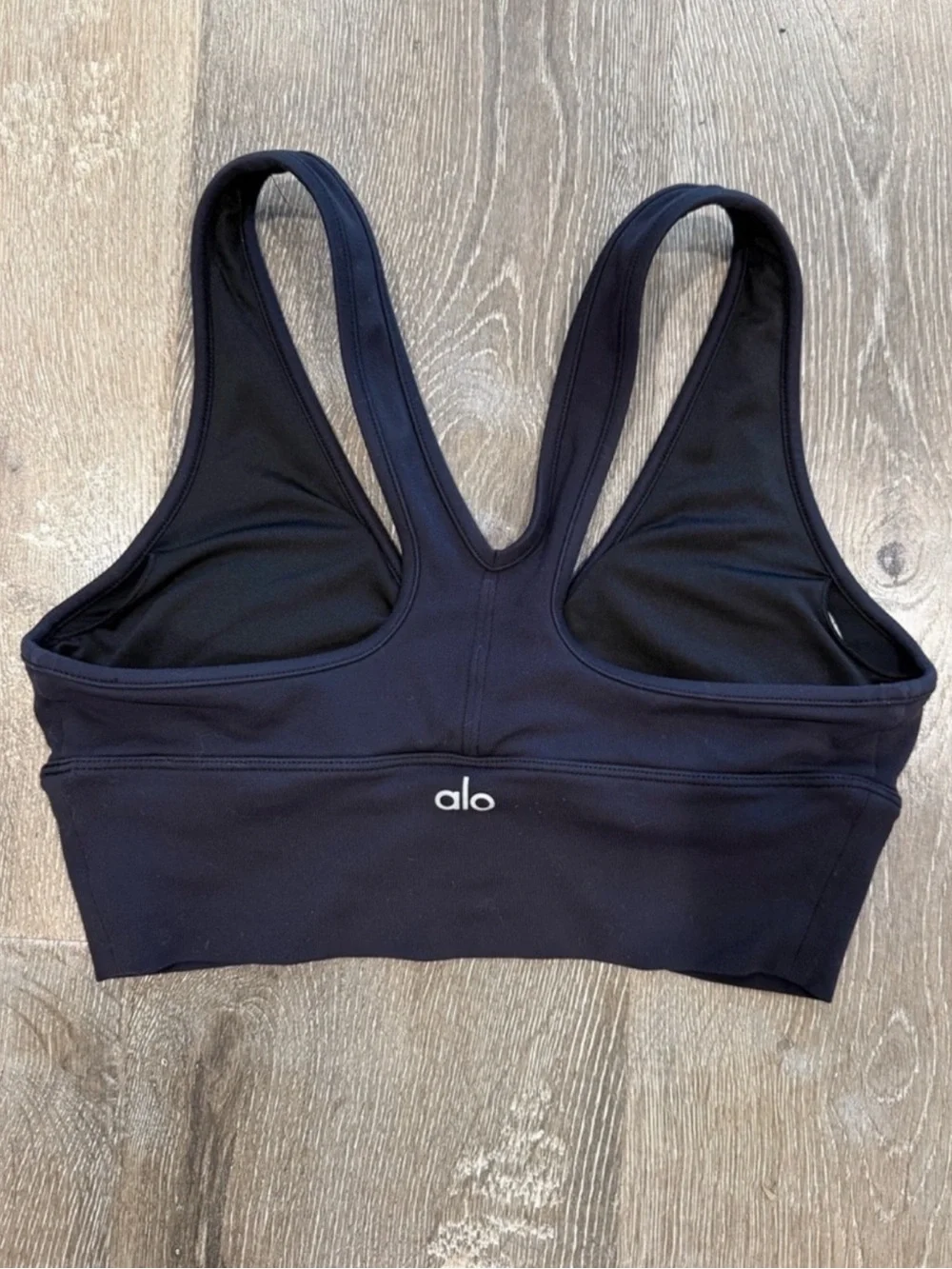 ALO Yoga Black wild thing bra